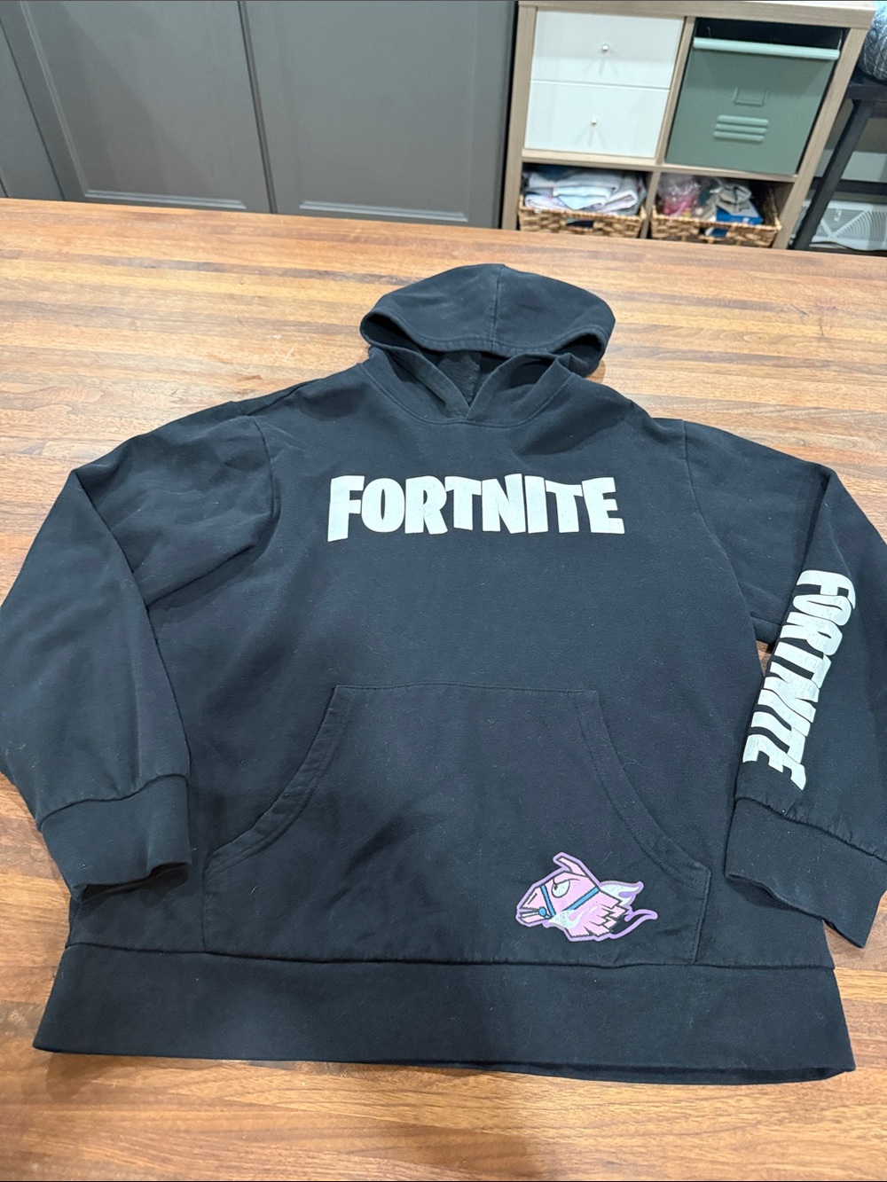Fortnite Kids Black Hoodie - Fortnite Logo Pullover